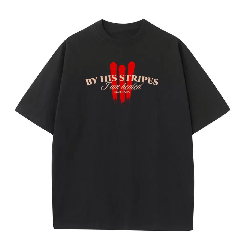 By His Stripes T-Shirt