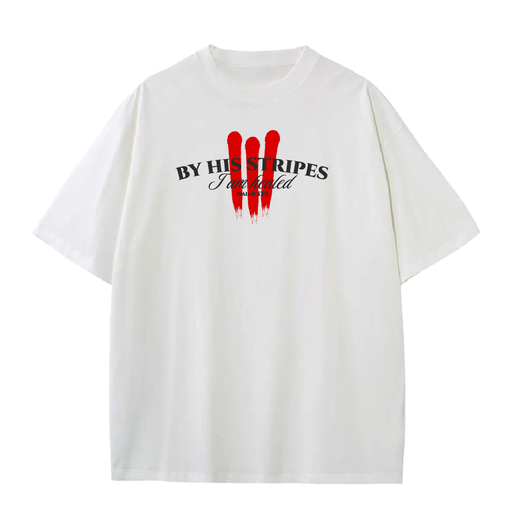 By His Stripes T-Shirt