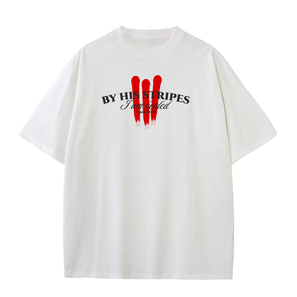 By His Stripes T-Shirt