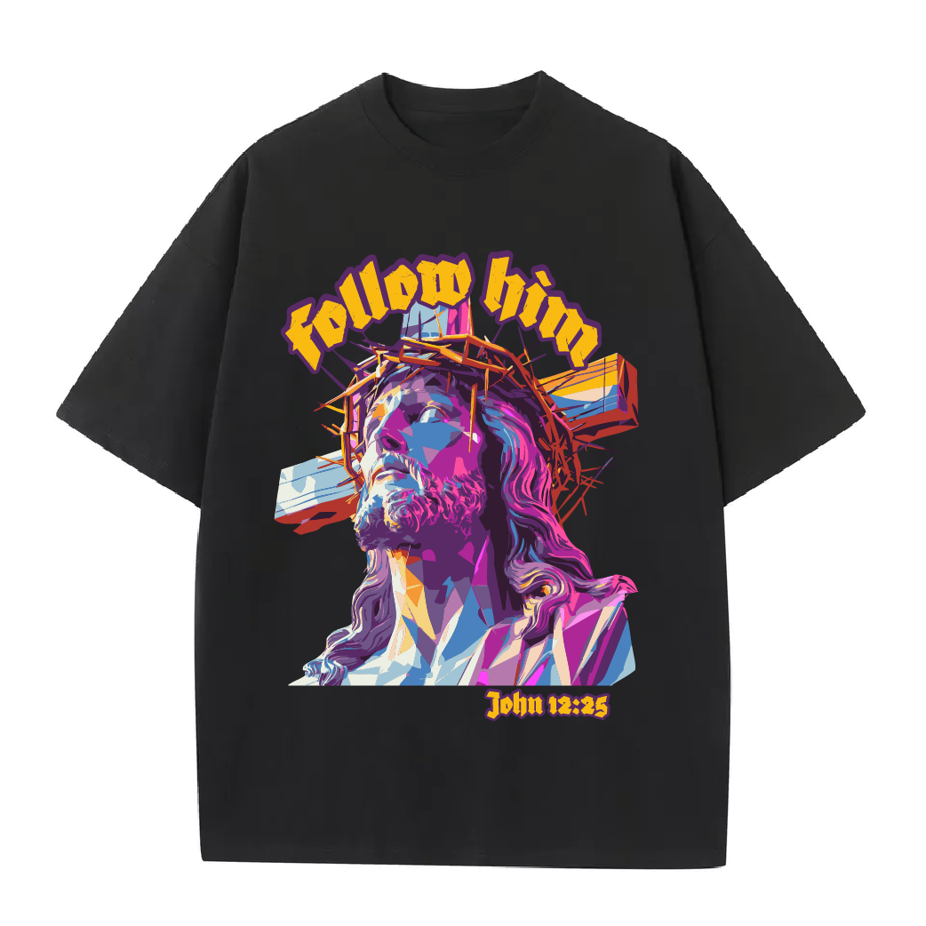 Crucifix - Oversized Tee