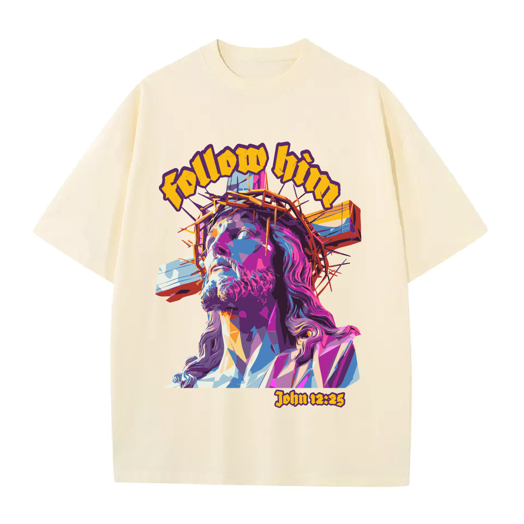 Crucifix - Oversized Tee
