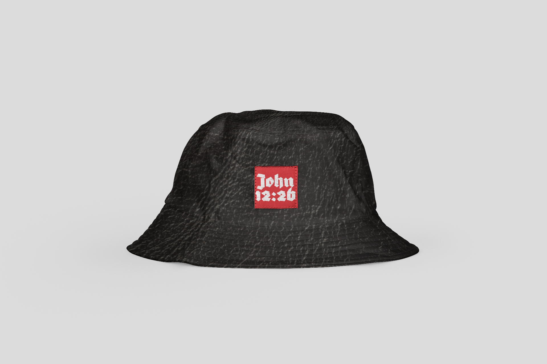 Leather Bucket Hat
